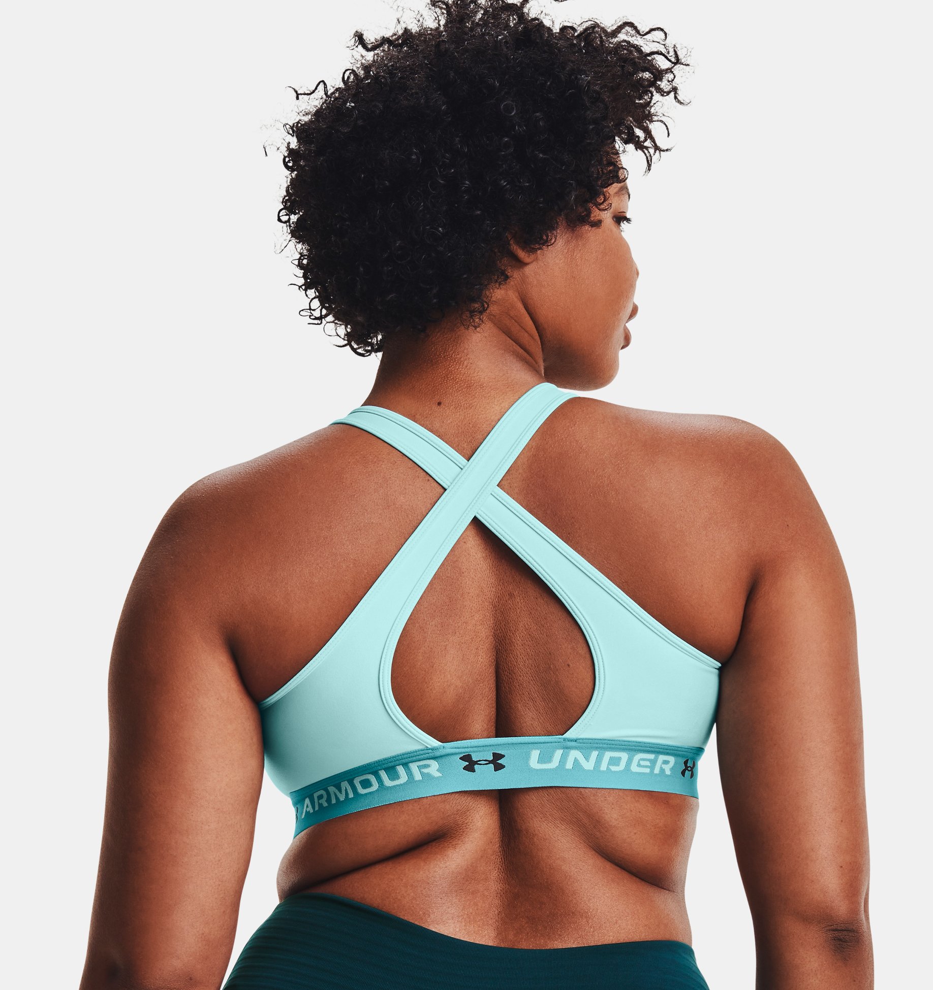 Women's Armour® Mid Crossback 3-Color Sports Bra | Under Armour